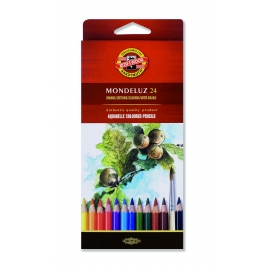 SET OF ARTISTS' AQUARELLE COLOURED PENCILS - X24