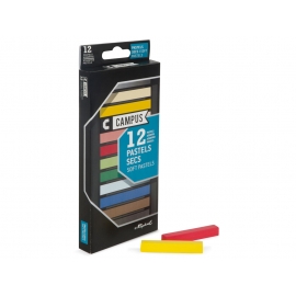 CAMPUS SOFT PASTEL SET - X12