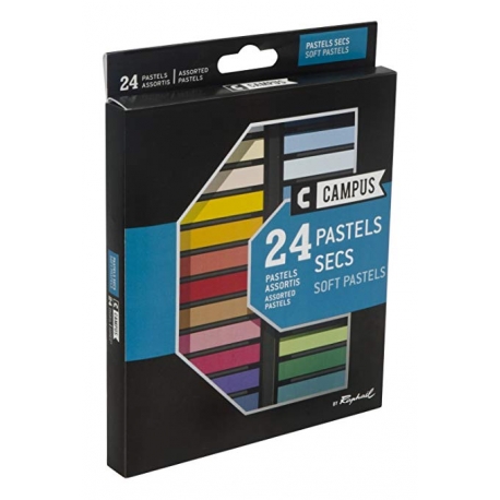 CAMPUS SOFT PASTEL SET - X24