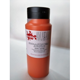 SCHOOL ACRYLIC - ORANGE - 500ML