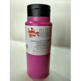 SCHOOL ACRYLIC - MAGENTA - 500ML