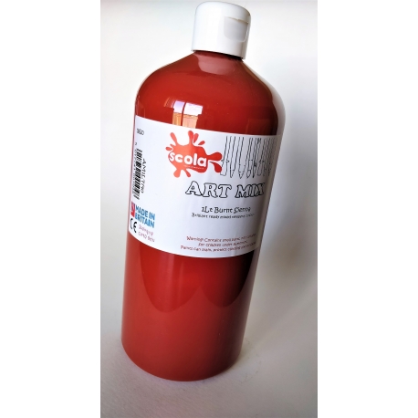 ARTMIX - BURNT SIENNA - 1 LITRE