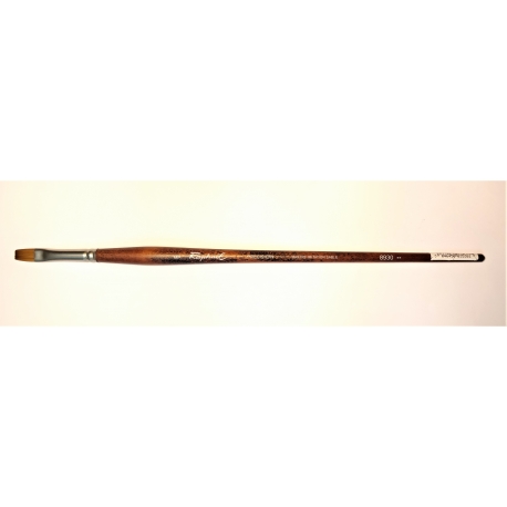 PRECISION ACRYLIC AND OIL FLAT BRUSH NO.6