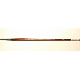 PRECISION IMITATION SABLE FLAT BRUSH NO.0