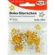 DECORATIVE STARS GOLD/SILVER 60PCS