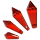 ACRYLIC ASSORTED DIAMANTEN 30PCS - RED