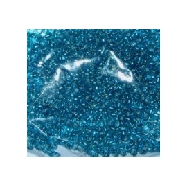 MEYCO BLUE GLASS BEADS - 2.5MM