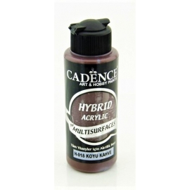 DARK BROWN HYBRID ACRYLIC PAINT 70ML 