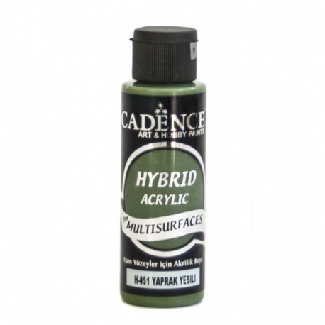 LEAF GREEN HYBRID ACRYLIC PAINT 70ML