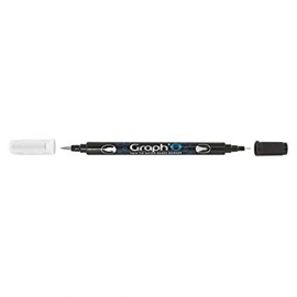 BLENDER GRAPH`O TWIN TIP WATER BASED MARKER 