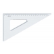 SET SQUARE 60/250 TRANSPARENT