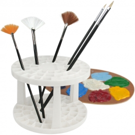 PAINT BRUSH STAND 13CM HIGH DIAM `14.5CM