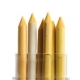 DARK YELLOW - COLOURED LEADS - 90 X 3,8MM