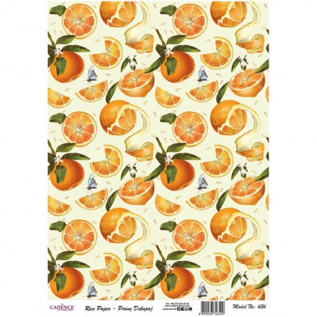 ORANGES RICE PAPER