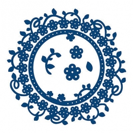 Tattered Lace Dies -  Interlocking Floral 