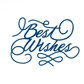 Tattered Lace Dies - Best Wishes 