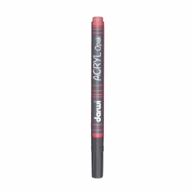 CARMINE RED ACRYLIC OPAQUE MARKER 0,8 MM