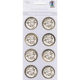 GOLD HOLY SPIRIT CREATIVE ACCESSORIES MOTIF 301