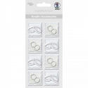SILVER WEDDING RINGS CREATIVE ACCESSORIES 129 