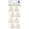 CAKE DESIGN STICKER MOTIF 47