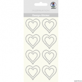 HEART DESIGN STICKER MOTIV 09