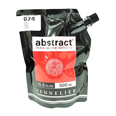 SENNELIER ABSTRACT ACRYLIC 120ML - TITANIUM WHITE