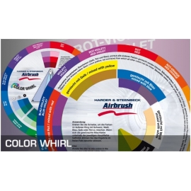 COLOUR WHEEL 18CM - GERMAN/ENGLISH