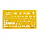 ARISTO ARCHITECTS COMB. TEMPLATE 1:100