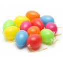 MEYCO PLASTIC EGGS 6 X 4.5CM X 12PCS