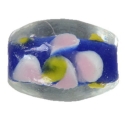 GLASS LAMP BEAD 15MM - BLUE