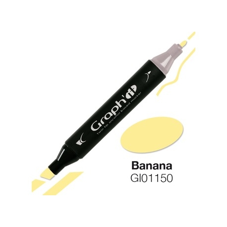 GRAPH' IT ALCOHOL MARKER - BANANA