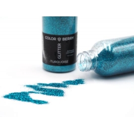 COLORBERRY FINE GLITTER - TURQUOISE - 90G