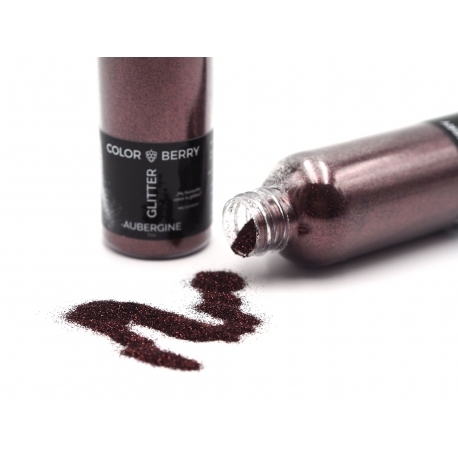 COLORBERRY FINE GLITTER - AUBERGINE - 90G