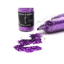 COLORBERRY CHUNKY GLITTER - ROYAL PURPLE - 90G