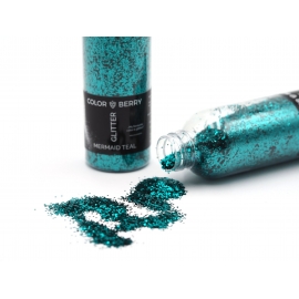 COLORBERRY CHUNKY GLITTER - MERMAID TEAL - 90G