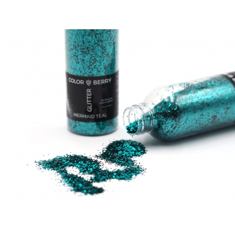 COLORBERRY CHUNKY GLITTER - MERMAID TEAL - 90G