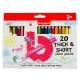 BRUYNZEEL THICK & SHORT COLOUR PENCILS X 20