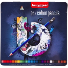 BRUYNZEEL COLOUR PENCILS X 24