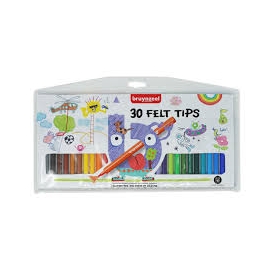 BRUYNZEEL FELT TIPS X 30