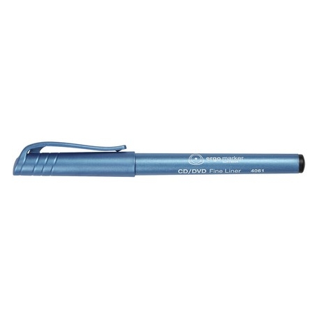 FINE LINER MARKER BLACK  CD/DVD - 0.7MM