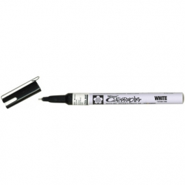 SAKURA PEN-TOUCH CALLIGRAPHER - WHITE 1.8MM 