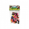 WOODEN BEADS ASSORTED - 10MM - 56PCS