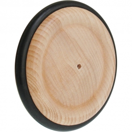 WOODEN WHEEL WITH RUBBER 87MM