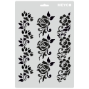 LARGE LETTER STENCIL SET/4