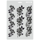 LARGE LETTER STENCIL SET/4