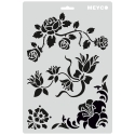 LARGE LETTER STENCIL SET/4