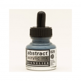 ACRYLIC INK 30ML - IRREDESCENT SILVER