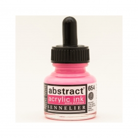 ACRYLIC INK 30ML - FLORESCENT PINK