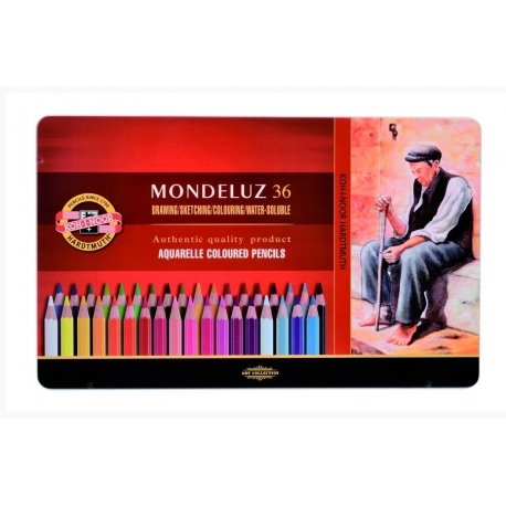 MONDULEZ - SET OF AQUARELLE COLOURED PENCILS - X24