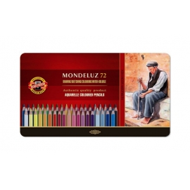 MONDULEZ - SET OF AQUARELL COLOURED PENCILS X 72